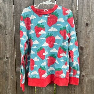 Size 9-10y Mini Boden French Terry Sweatshirt GUC